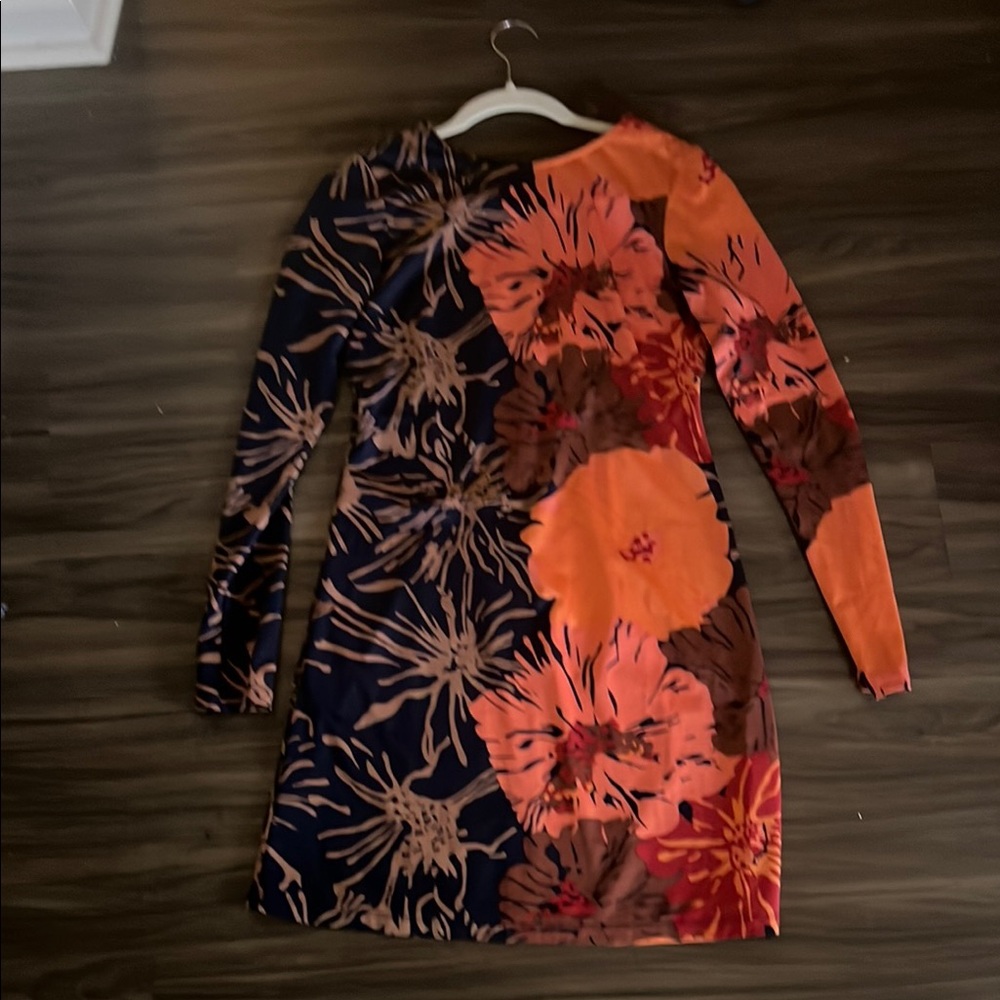 Floral Long Sleeve Dress